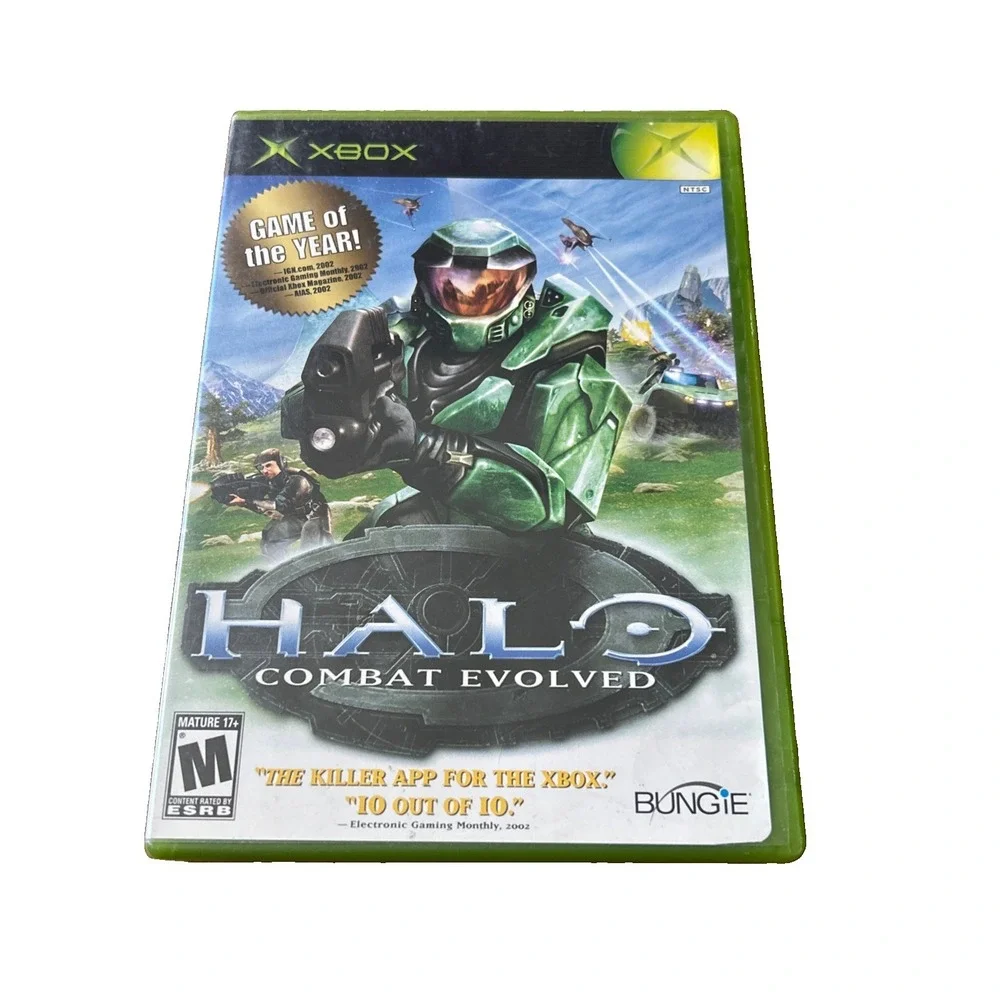 Halo: Combat Evolved GOTY Edition Shooter (Microsoft Xbox) M - Mature